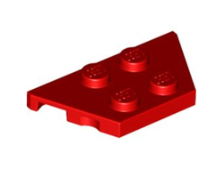 Wedge, Plate 2 x 4, Red (51739 / 6023770)