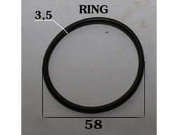 Кольцо уплотнительное 58х3,55