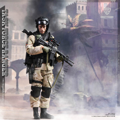 спецназ США, Коллекционная фигурка 1/12 scale US Miliary Special Force (ASOC) (LW002) CrazyFigure