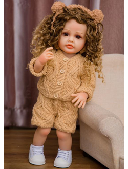 Кукла Реборн девочка Алёна (силиконовая)