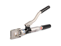 Пресс гидравлический ручной ПГРс-240А серия ПРОФИ для опрессовки неизолированных наконечников и гильз с клапаном АСД из алюминиевого сплава