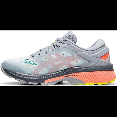 Asics Gel-Kayano 26 Lite Show Серые с оранжевым