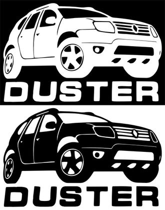 Наклейка Duster Renault