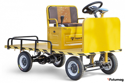 Платформенная тележка электрическая RuTrike ПЕРОН С