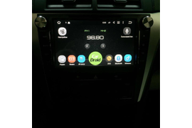 Штатное головное устройство для #toyota camry 