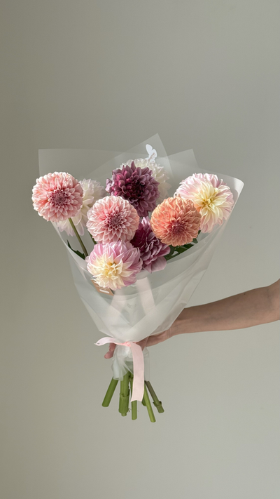 Букет цветов моно № 558