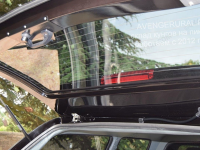 Задняя дверь кунга Alpha GTE/GSR для Mercedes X-class выполнена на раме! AvengerUral.ru  рекомендует