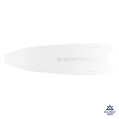 Лопасти Scorpena Apnea белые пластиковые для ласт, пара