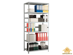 Металлический архивный стеллаж MS Standart 185x100x50-6