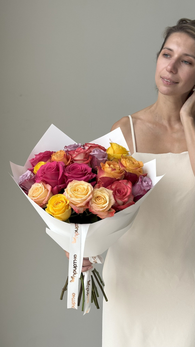 Моно букет цветов № 551