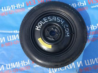 № Б92. Запасное колесо R16 5х100 Bridgestone 135/90R16 Subaru