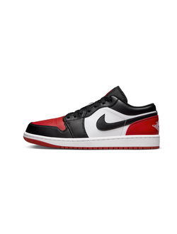 Air Jordan 1 Low Bred Toe 553558-161