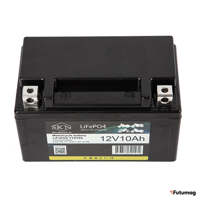 Аккумулятор для мототехники SKN LiFePO4 YTZ10S (12V/10Ah/190A)