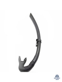 Трубка для дайвинга Sea Wolf матовая рифленая