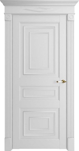 Межкомнатная дверь "Florence 62001" серена белая (глухая)