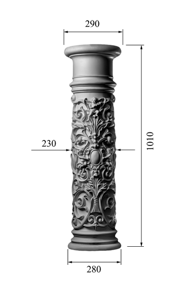размеры пьедестала PT-005