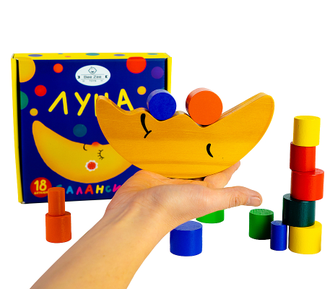 Развивающая игра балансир "Луна-Месяц" BeeZee Toys