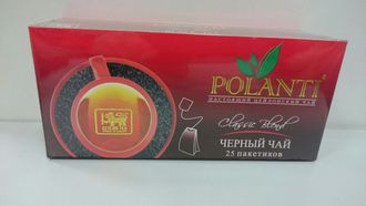 Чай черный пакетированный Polanti 25 пак.