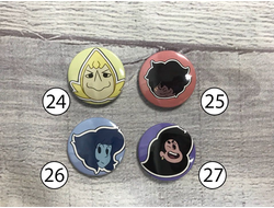 Значки "Вселенная Стивена, Steven Universe"