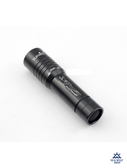 Фонарик для дайвинга Yupard-Zoom 1T6-1000Lm желтый
