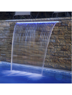 Водопад стеновой встраиваемый Astral Silkflow (длина 1200 мм)
