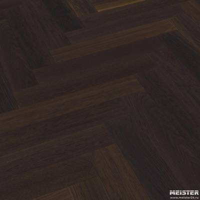 Паркетная доска Meister Дуб Гармония Закопченый 8052 PS500R