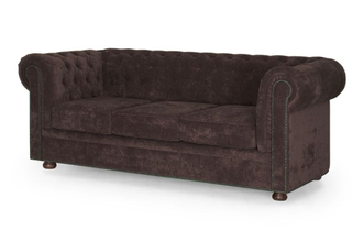 Диван Честер 3-местный с декоративным молдингом