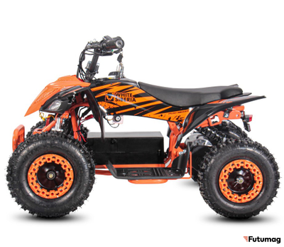 Электроквадроцикл WHITE SIBERIA SNEG LETO R 1000W Оранжевый