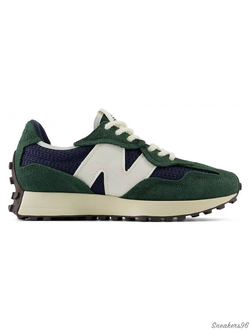 New Balance 327 Green / White Мужские (41-45)