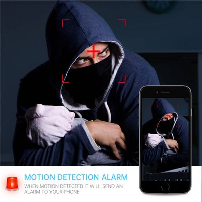 Wi-Fi 4K HD видеокамера LUOKA в цифровых часах