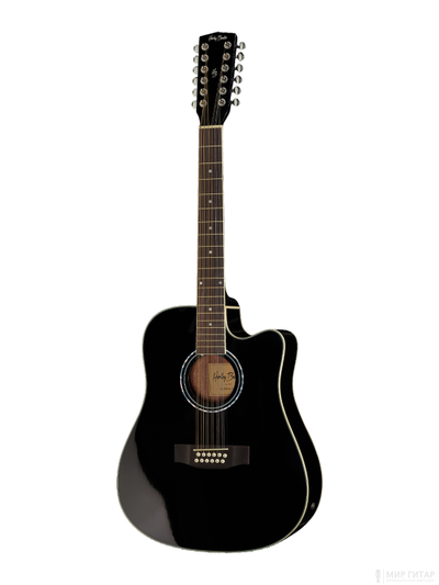 Harley Benton D-200CE-12 BK