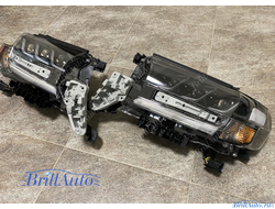 Фары Toyota Land Cruiser 200 в стиле LEXUS, БЕГАЮЩИЕ