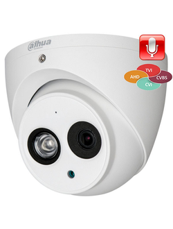 DH-HAC-HDW1220EMP-A-0360B Гибридная видеокамера Dahua