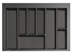 Лоток  для столовых приборов TRAY 700мм, ГРАФИТ  (13.0078)  AQ