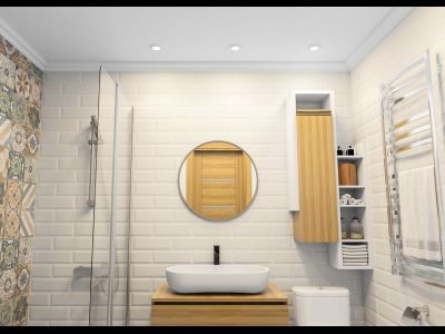 Влагозащищенный светильник Denkirs DK3016-WH