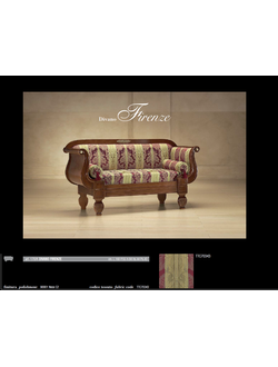 ДИВАН FIRENZE 176K (L160*P55*H84) MORELLO GIANPAOLO
