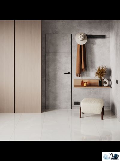 Керамогранит Italica Onyx Royal Cloud 60х60 см светло-серый полированный