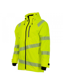 Летняя сигнальная куртка-парка Brodeks KS 223, желтый