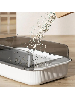 Лоток с бортиком Scandy белый