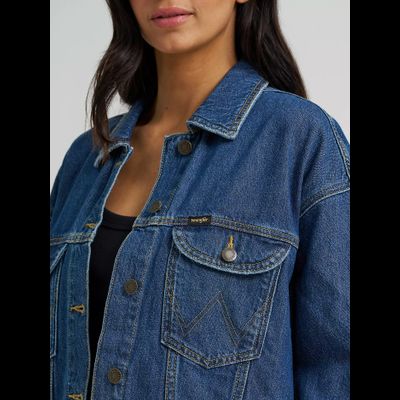 Куртка Wrangler® Women's Girlfriend Denim Jacket