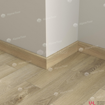 Плинтус Alpine Floor Parquet Light Дуб Синистра SK 13-17 в интероьере