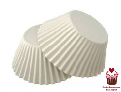 Капсулы бумажные для выпечки Белые d50/h35мм, 24 шт
