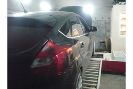 Тюнинг с отключением контроля катализатора. Машина приехала с прошивкой. Хозяин хотел бОльшего.