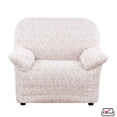 Чехол на кресло Тела Безарро Молочный. Бренд Еврочехол