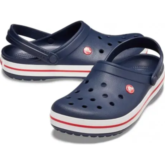 CROCS CROCBAND CLOG NAVY BLUE RED