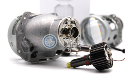 Комплект Hella 3R (5R) H7 с Led лампами H7, M9 3D LED360 35W, 5500K - 6000K