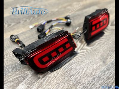 Противотуманки Toyota Land Cruiser Prado 150 LED красные (3 режима)