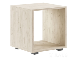 Детская БУКВА - Модуль открытый для стеллажа / Дуб Крафт Белый