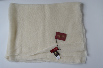 Белый шарф палантин Италия Визио