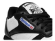 Кроссовки Reebok classic кожаные черно-белые женские